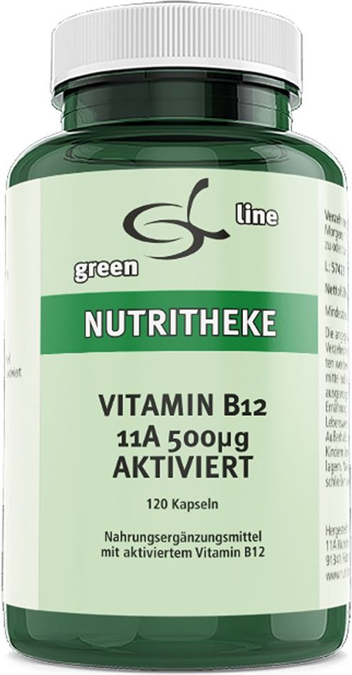 Vitamin B12 11 A 500 µg aktiviert Kapseln 120 St