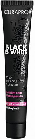 Curaprox black is white Kohlezahnpasta 90 ml Zahnpasta