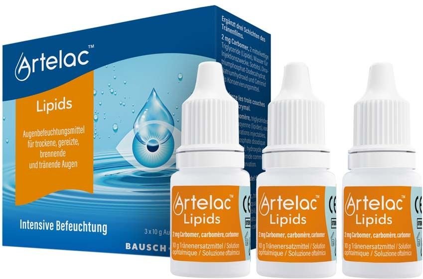 Artelac Lipids MD Augengel 3x10 g