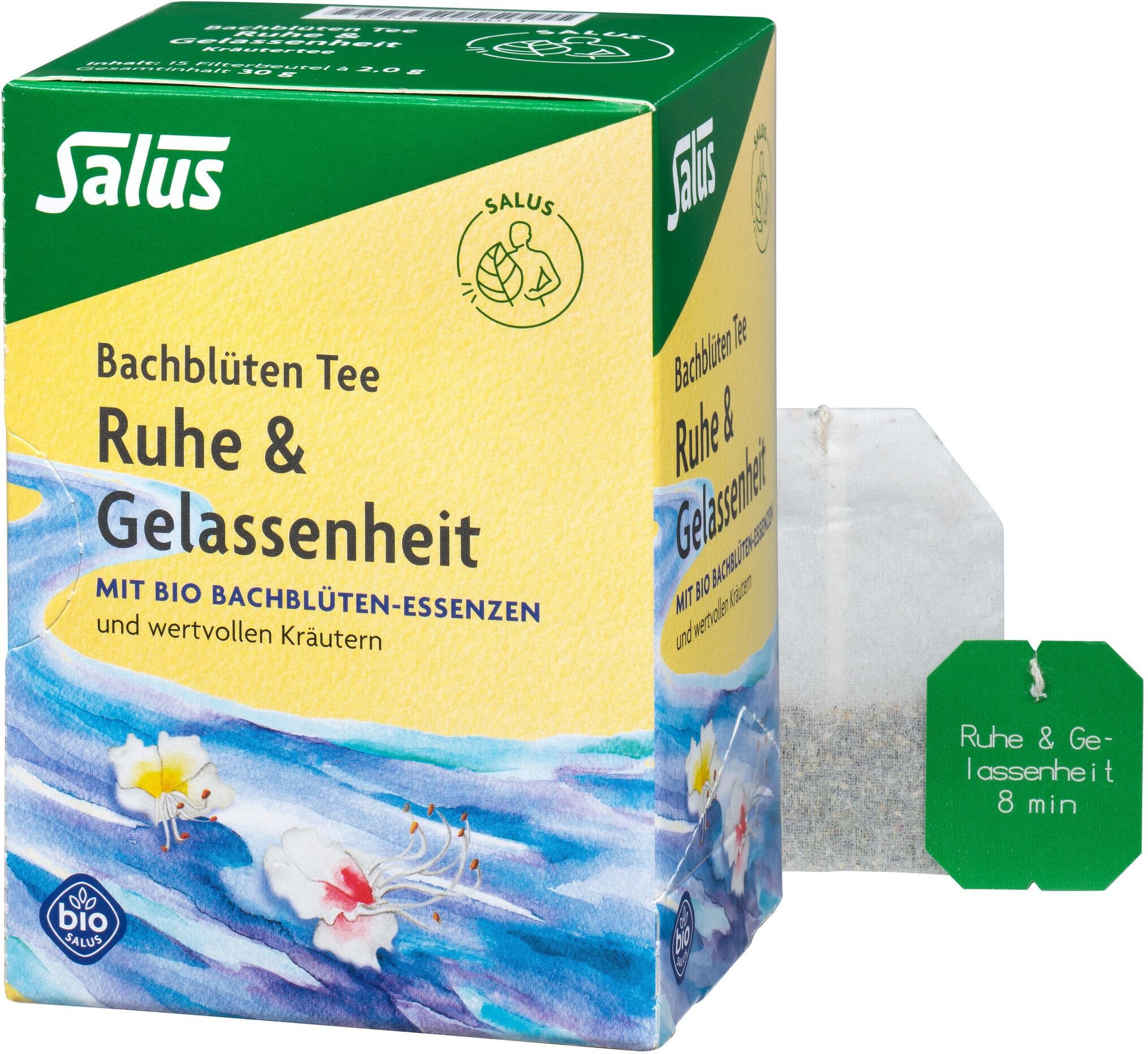 Bachblüten TEE Ruhe & Gelassenheit Bio Salus Fbtl. 15 St Filterbeutel