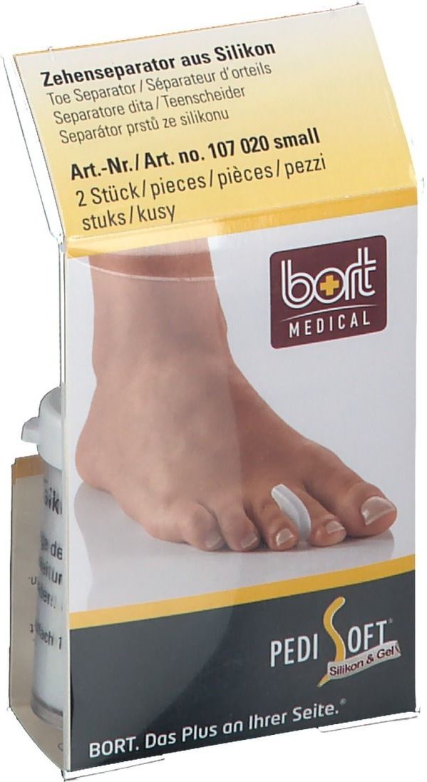 Bort PediSoft Zehenseparator small 2 St Einlagen