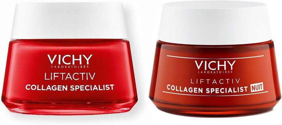 Vichy Liftactiv Collagen Specialist Creme + Nacht Crem 50+50 ml