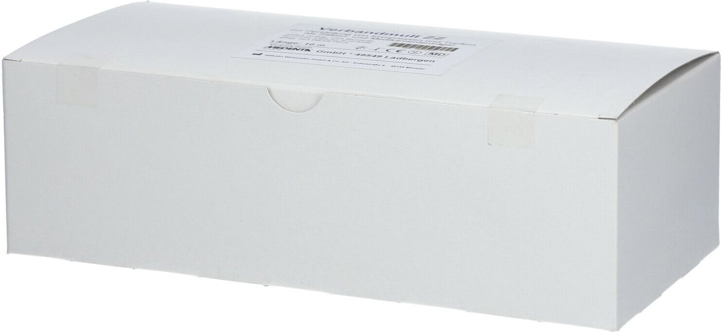 Verbandmull zickzack 8fach 10cmx10m