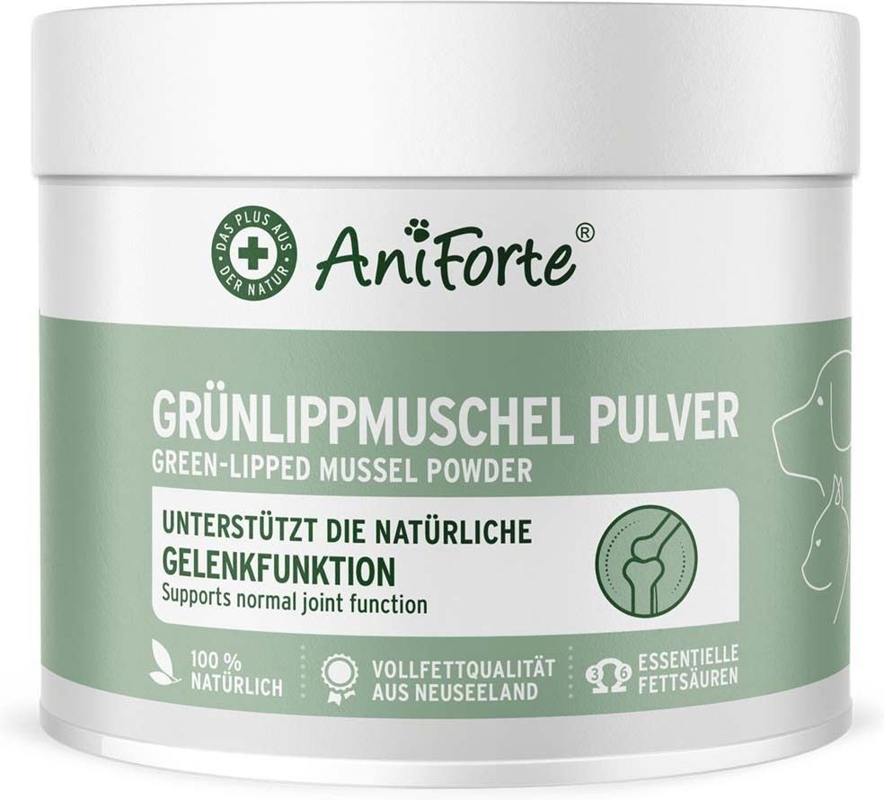 AniForte Grünlippmuschel Pulver 250 g
