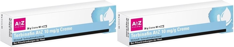 Terbinafin AbZ 10 mg/g Creme 2x 2x30 g