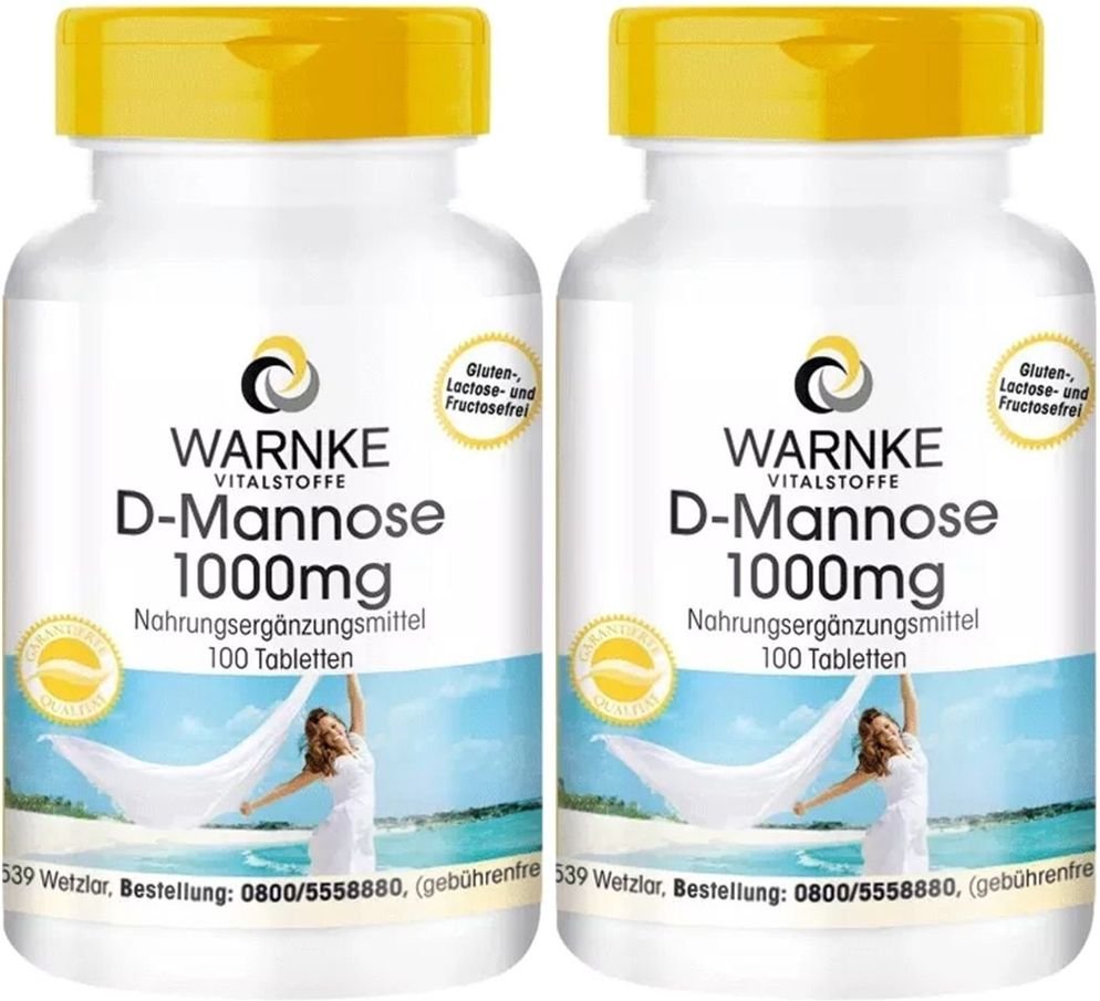D-Mannose 1000 mg Tabletten 2x 2x100 St