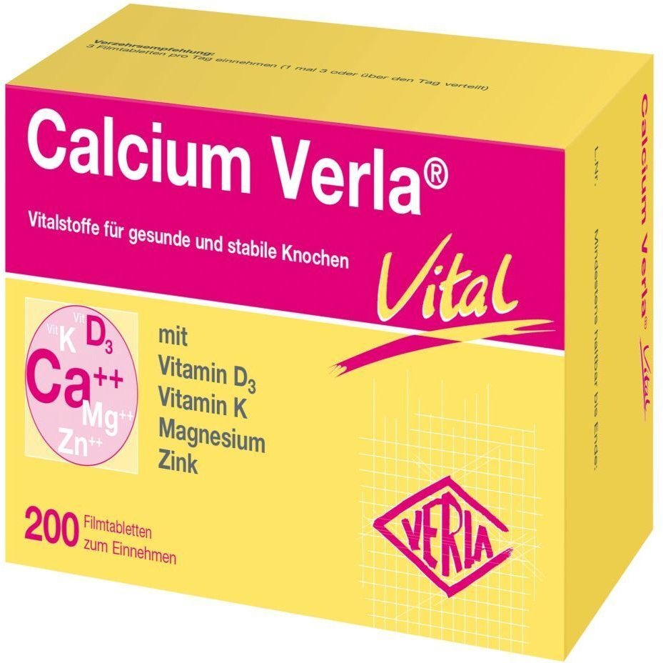 Calcium Verla Vital Filmtabletten 200 St