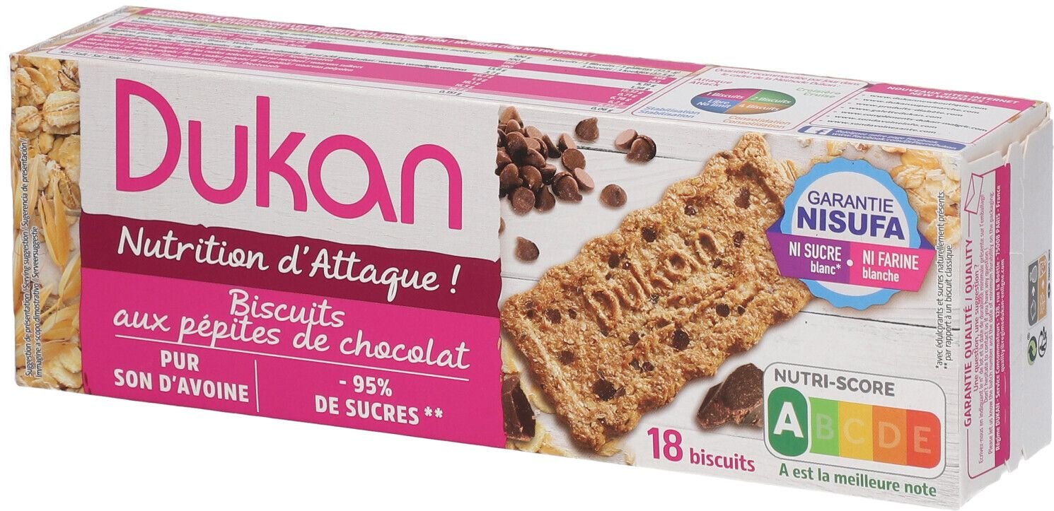 Dukan Koekjes met Chocoladestukjes 18 St Kekse