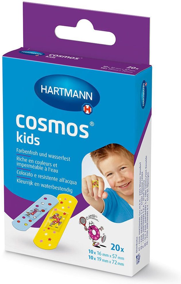 Cosmos kids Pflasterstrips 2 Größen 20 St Pflaster