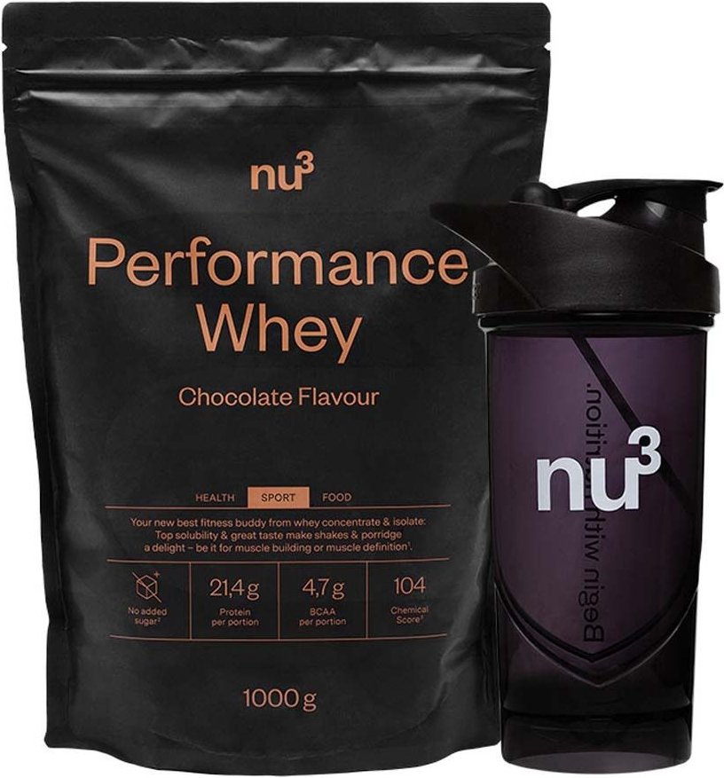 Performance Whey Schokolade + Shaker 1 St Set