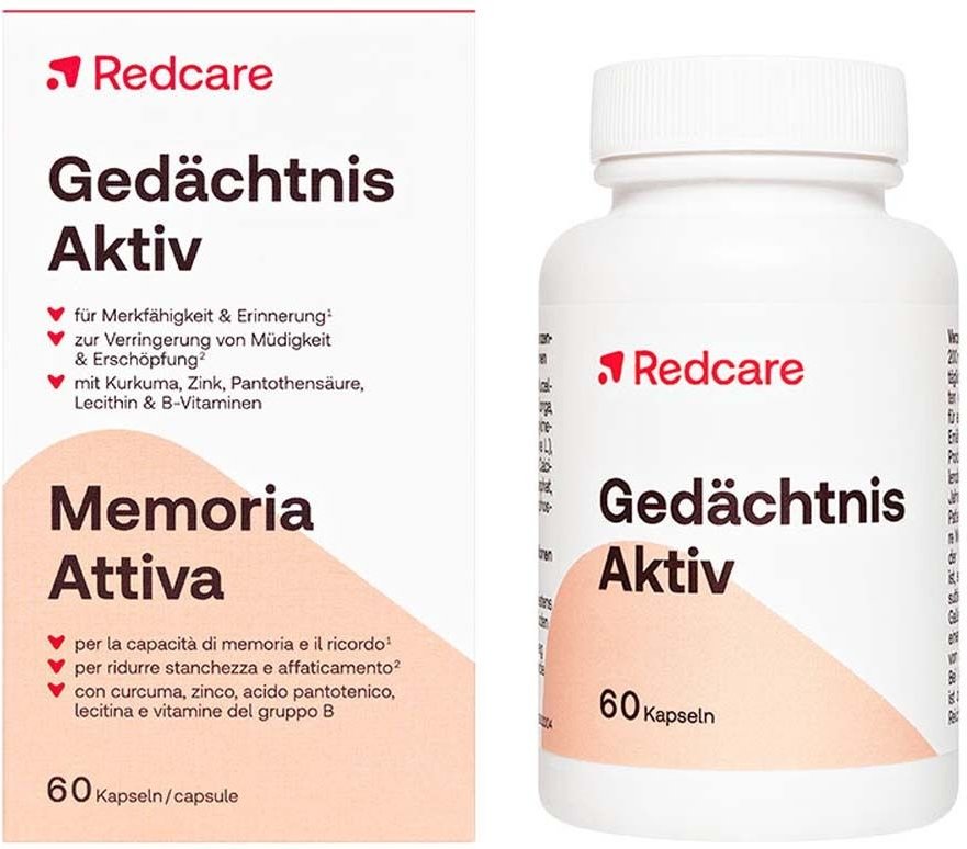 Redcare Gedächtnis Aktiv Kapseln 60 St