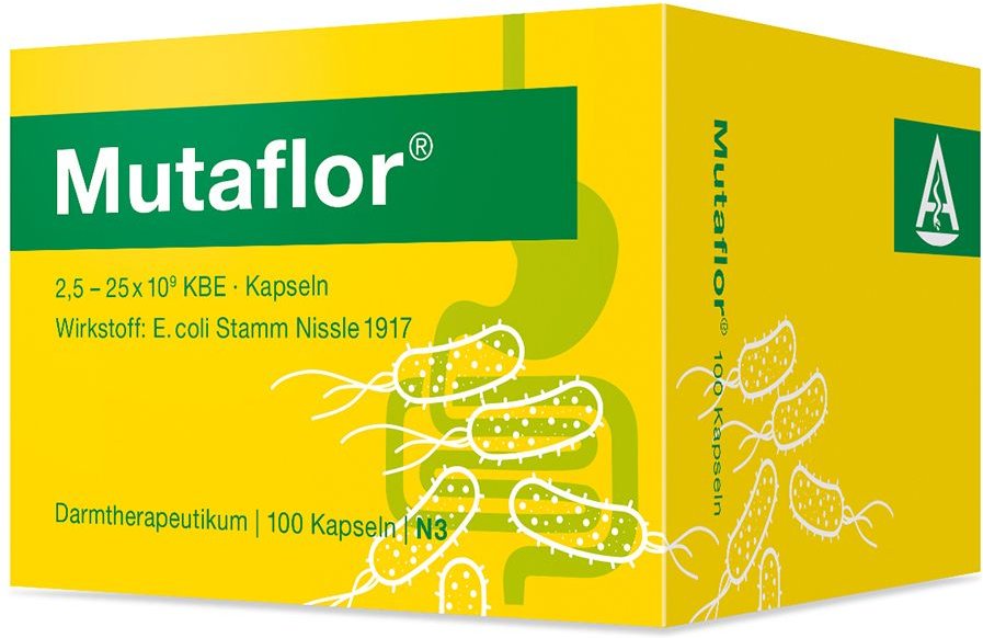 Mutaflor magensaftresistente Hartkapseln 100 St Magensaftresistente