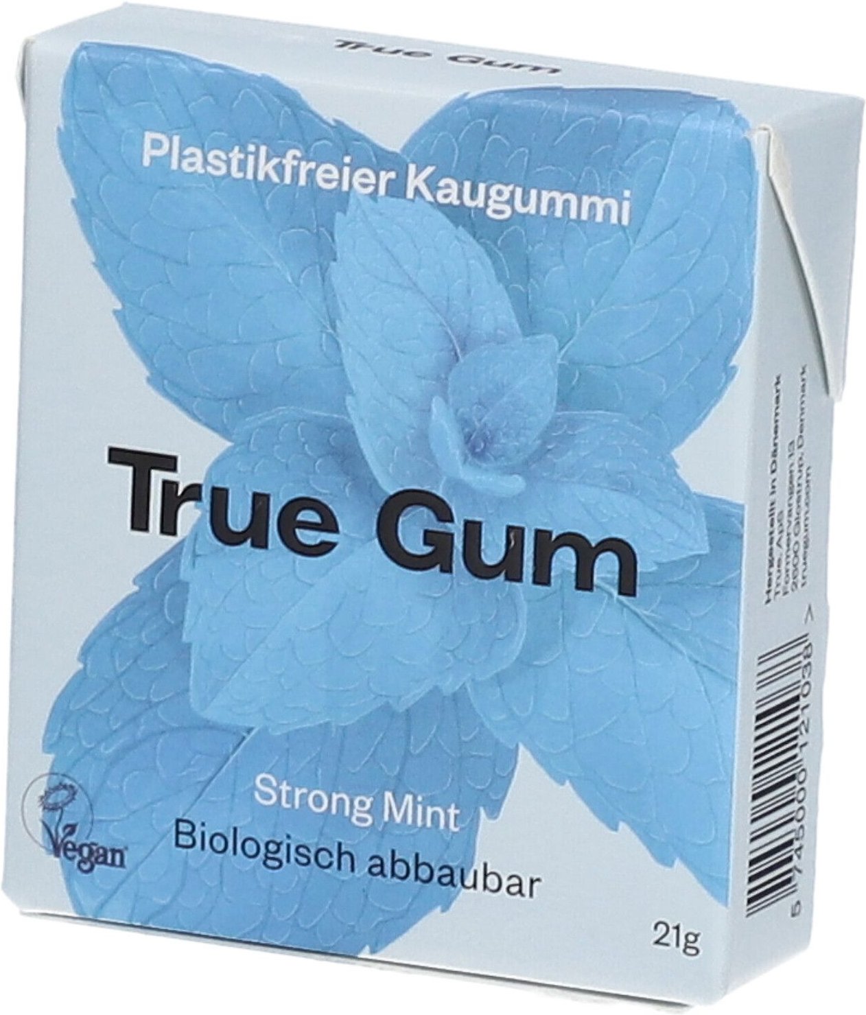 True Gum - Strong Mint, 21g 21 g Kaugummi