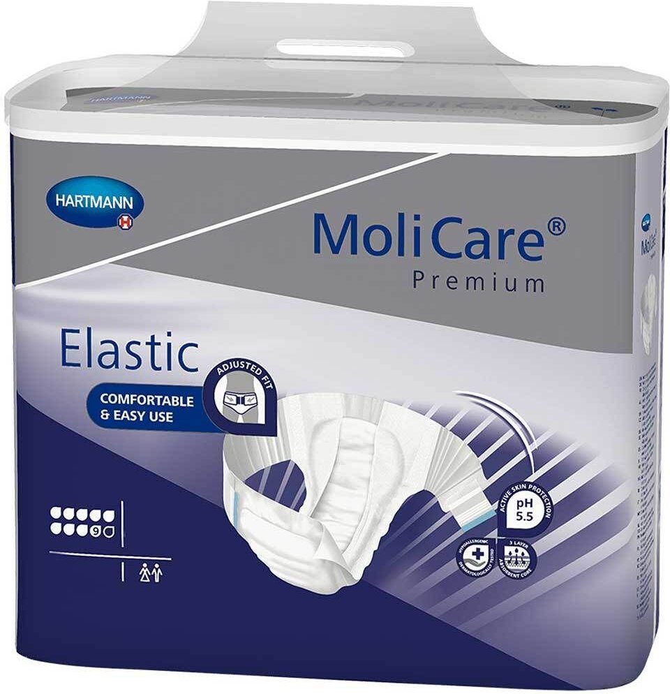 Molicare Premium Elastic Slip 9 Tropfen Gr.XL 4x14 St Einweghosen
