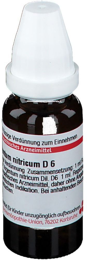 Thumbnail - Argentum Nitricum D 6 Dilution 20 ml
