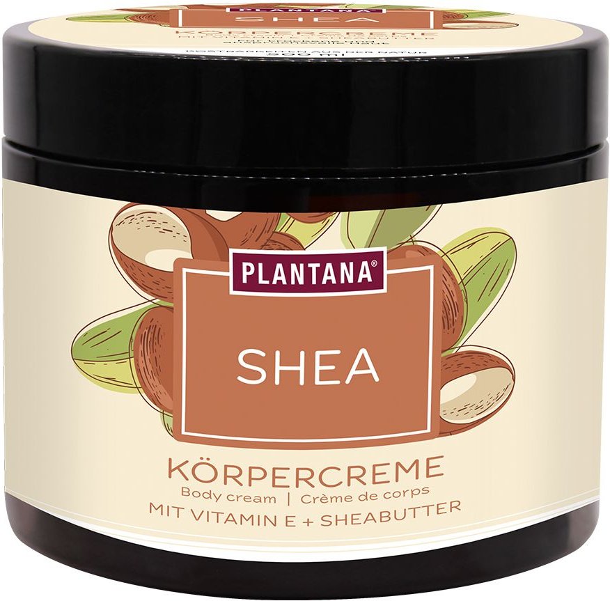 Plantana Shea Körpercreme Sheabutter m.Vitamin-E 500 ml Creme