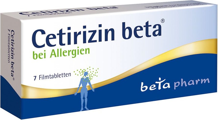 Cetirizin beta Filmtabletten bei Allergien