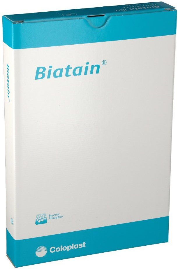Biatain Ibu Schaumverband 10x20 cm nicht haftend