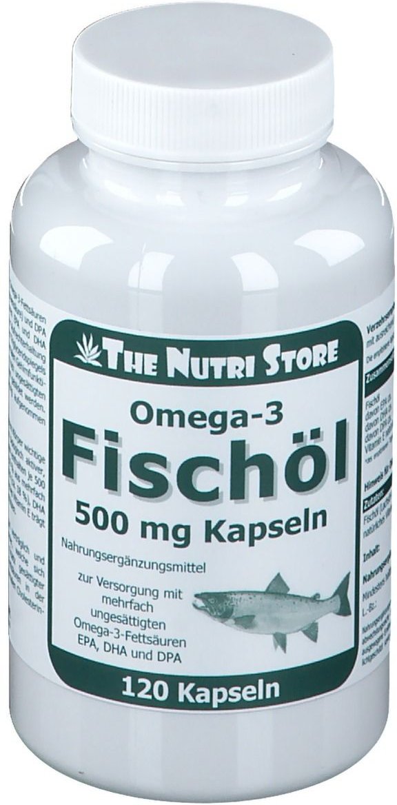 Omega 3 Fischöl Kapseln 500 mg