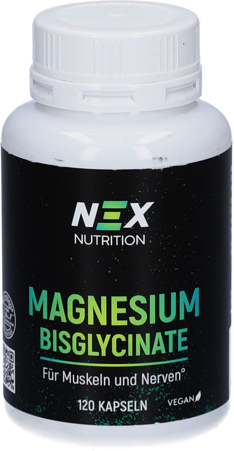 NEX Nutrition Magnesium Bisglycinate Kapseln 120 St