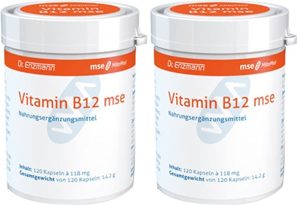 Vitamin B12 MSE Kapseln 2x 2x120 St