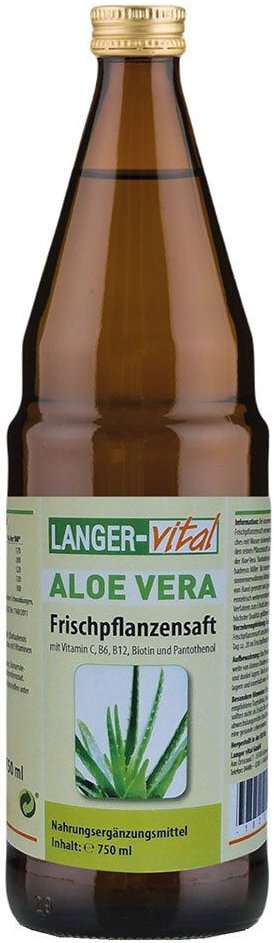 Aloe Vera 99,6%+Vitamine Saft 750 ml