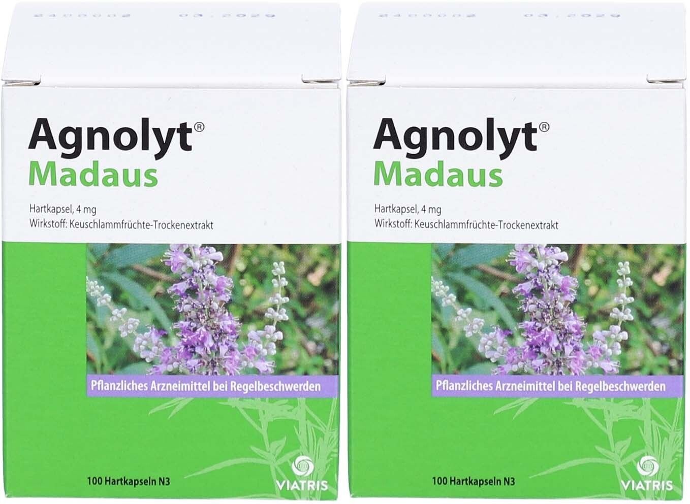 Agnolyt Madaus Hartkapseln 2x 2x100 St
