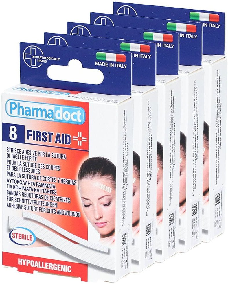 Wunderverschlussstreifen für Schnittverl.2 Größen 5x 5x8 St