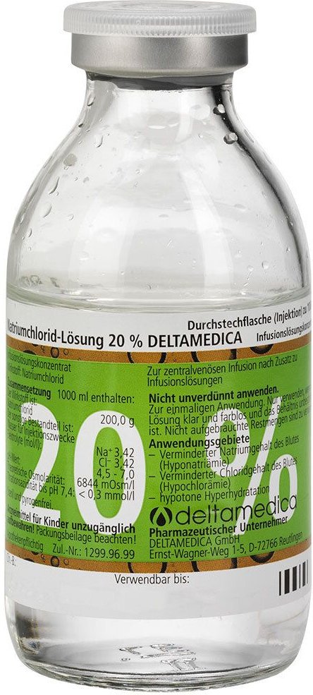 Kochsalzlösung 20% AlleMan