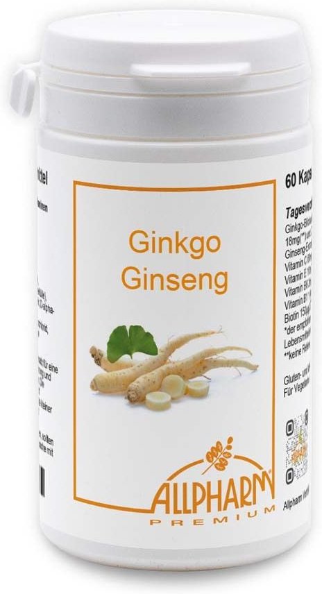 Ginkgo + Ginseng Premium Kapseln
