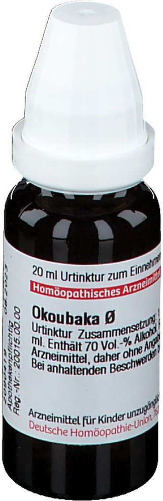 Okoubaka Urtinktur D 1 20 ml Dilution