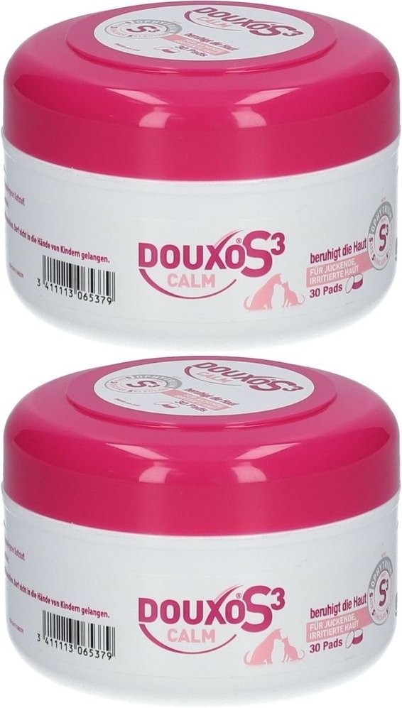 DOUxO S3Calm PAD Hund+Katz x2 2x30 St Tücher