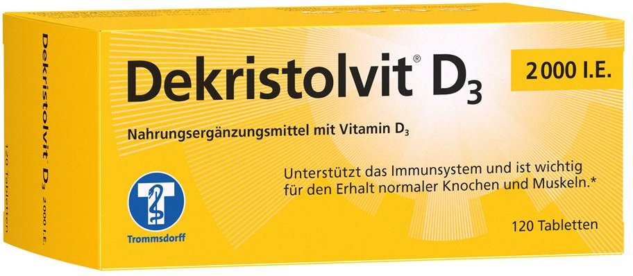 Dekristolvit D3 2000 I.e. Tabletten 120 St