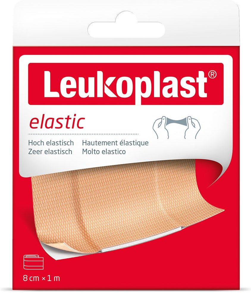 Leukoplast Elastic Pflaster 8 cmx1 m 1 St
