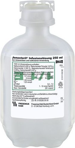 Jonosteril Plastik Infusionslösung