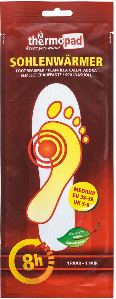 Thermopad Sohlenwärmer M Gr.38-39 1x2 St Einlagen