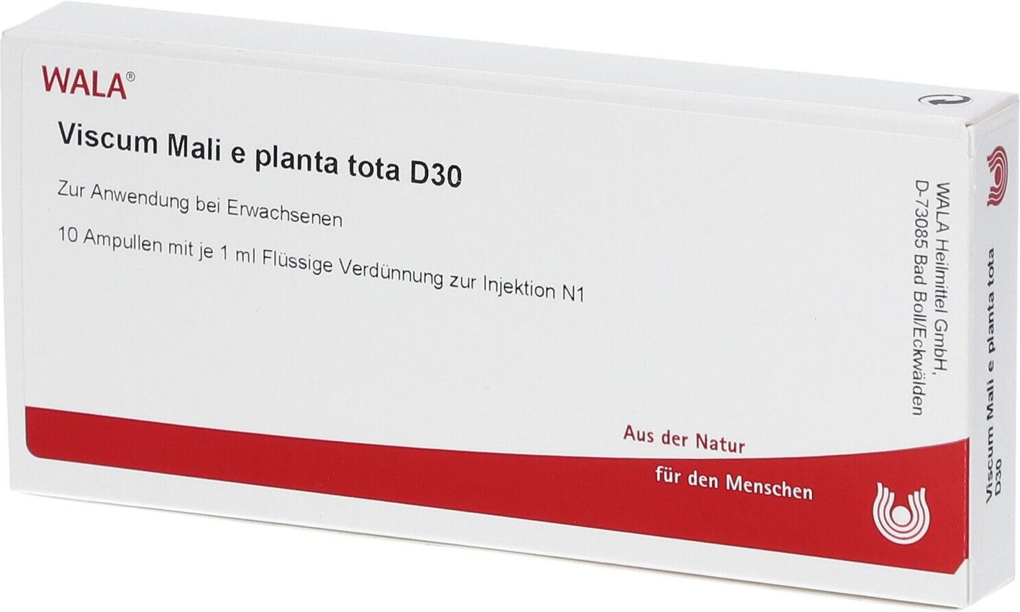 Viscum Mali e planta tota D 30 Ampullen