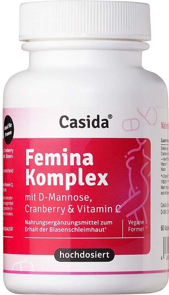 Femina Komplex mit D Mannose + Cranberry Kapseln