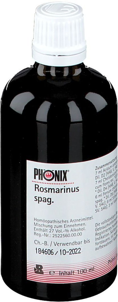 Phönix Rosmarinus spag. Tropfen