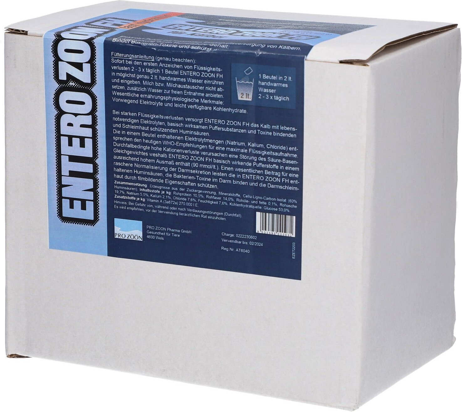 Entero Zoon VET PLV 75G 20 St Pulver