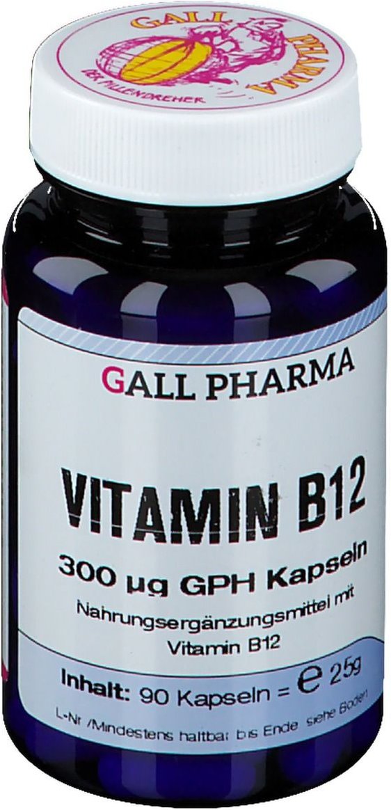 Thumbnail - Vitamin B12 300 µg GPH Kapseln