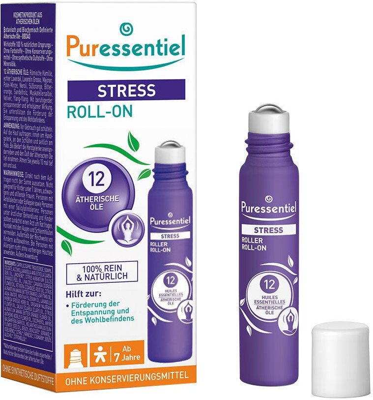 Puressentiel Stress Roll-on 5 ml Ätherisches Öl
