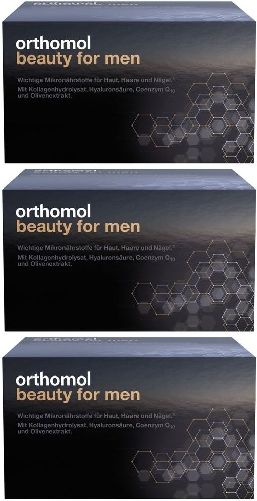 Orthomol Beauty for Men Trinkampullen 3x 3x30 St