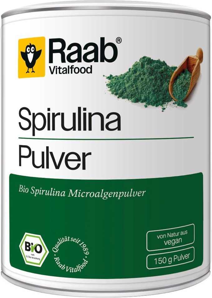 Raab Vitalfood Spirulina Bio Pulver 150 g