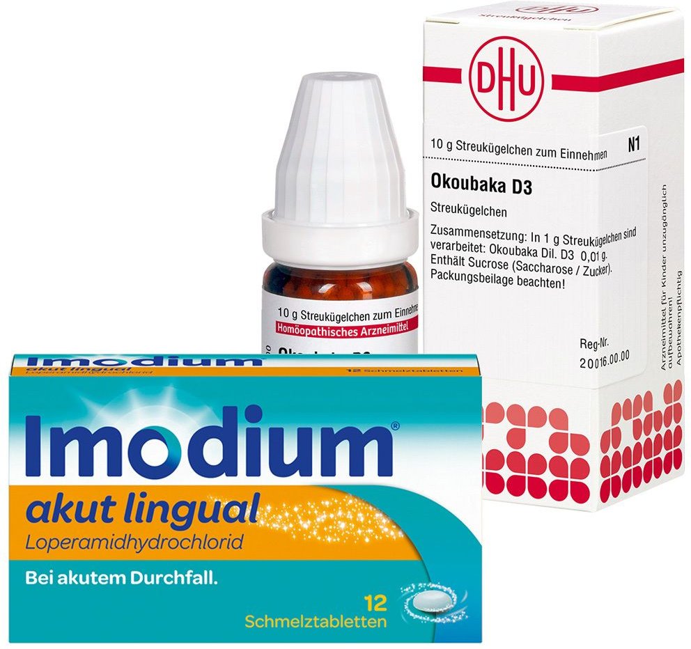 Thumbnail - Reise-Set Imodium akut lingual + Okoubaka D3 1 St Set