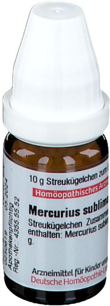 Mercurius Sublimatus corrosivus D 12 Globuli 10 g