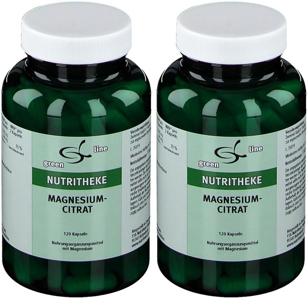 Magnesiumcitrat Kapseln 2x 2x120 St