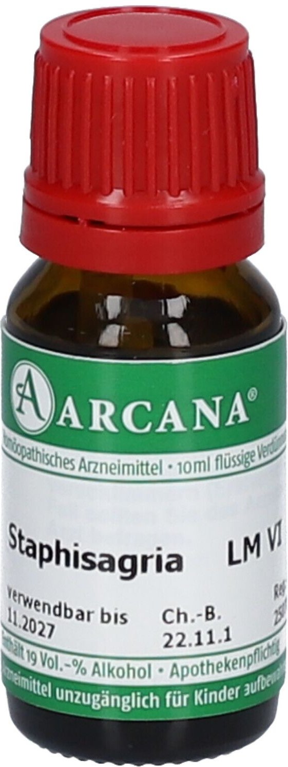 Staphisagria Arcana LM 6 Dilution