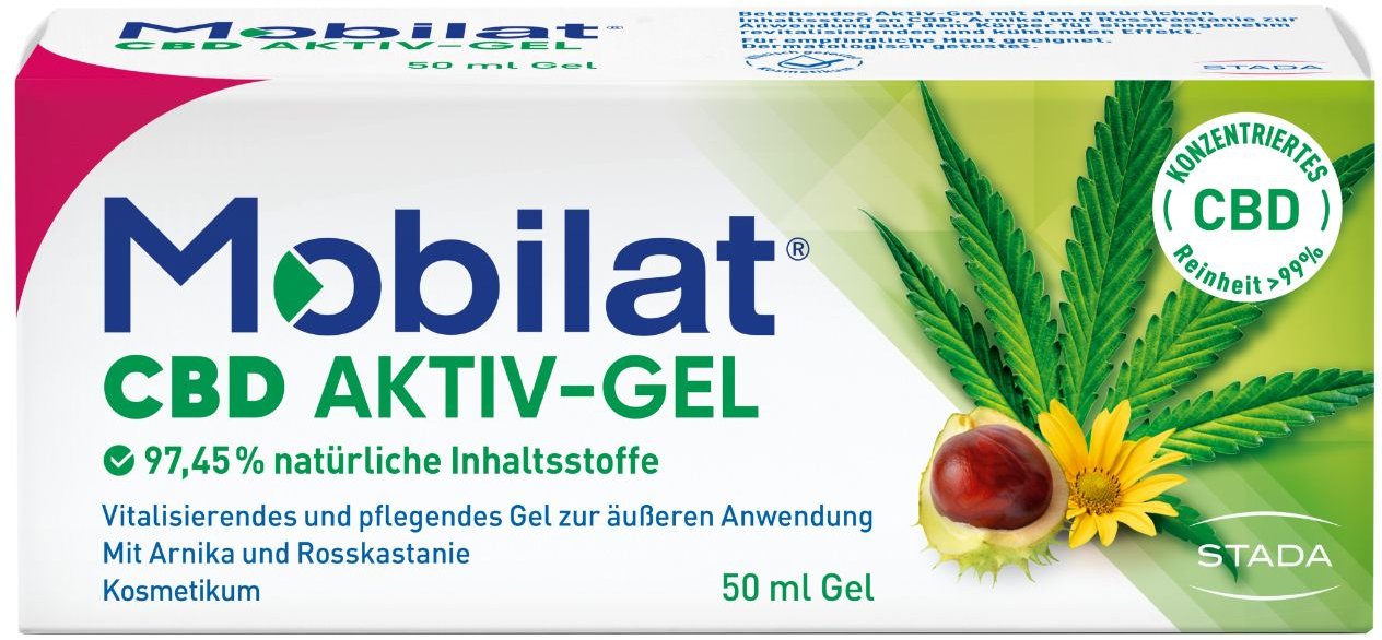 Thumbnail - Mobilat CBD Aktiv-Gel 50 ml Gel