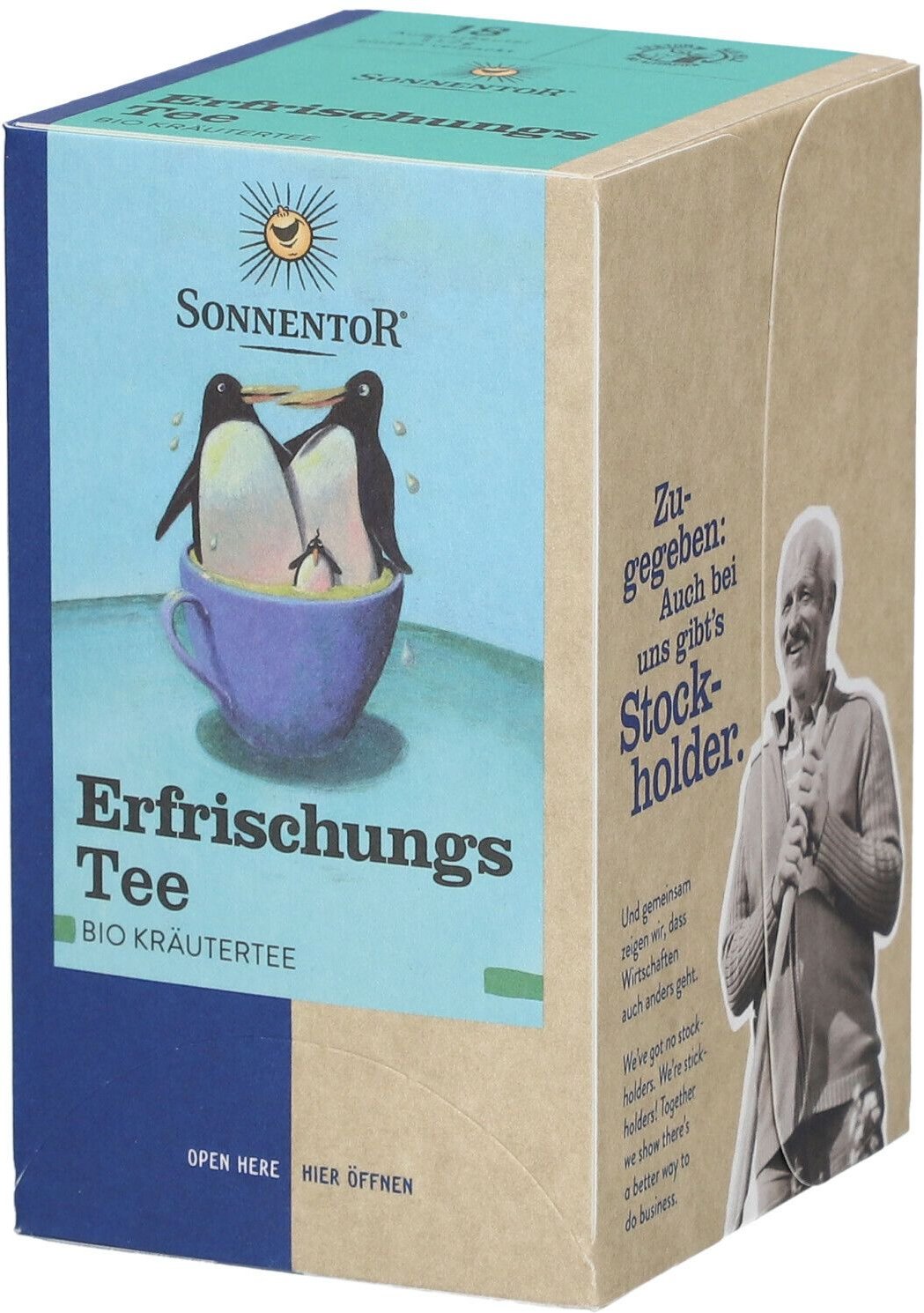 Sonnentor Erfrischungstee Bio 18 St Filterbeutel